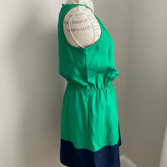 Express Color Block Lined Dress with Pockets - Picture 3 of 9